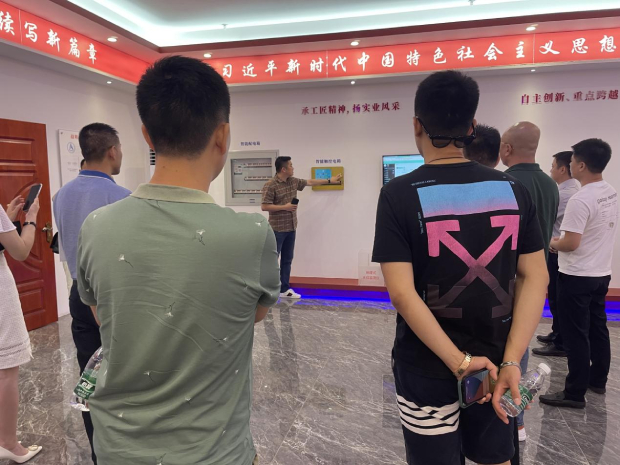 热烈接待海大总裁32班莅临我司旅行_优发国际-新闻中心